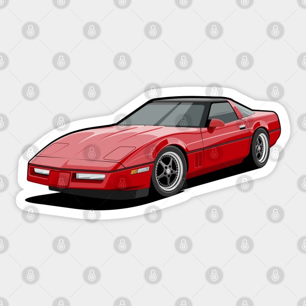 vette Sticker by icemanmsc